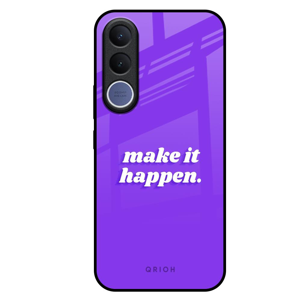 Make it Happen Vivo V70 FE 5G Glass Back Cover Online