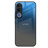 Blue Grey Ombre Vivo V70 FE 5G Glass Back Cover Online