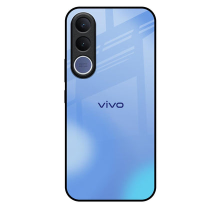 Vibrant Blue Texture Vivo V70 FE 5G Glass Back Cover Online