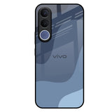 Navy Blue Ombre Vivo V70 FE 5G Glass Back Cover Online