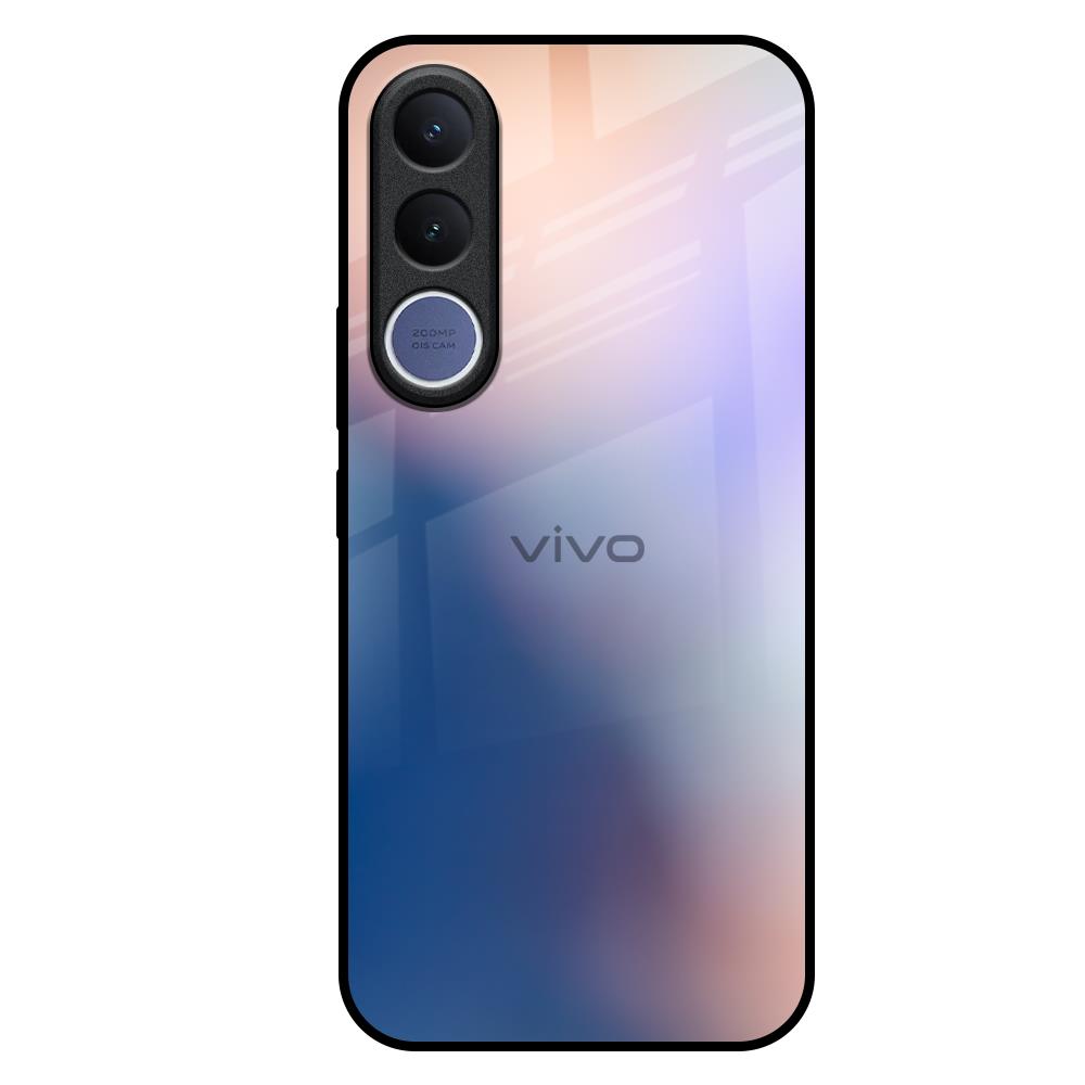 Blue Mauve Gradient Vivo V70 FE 5G Glass Back Cover Online
