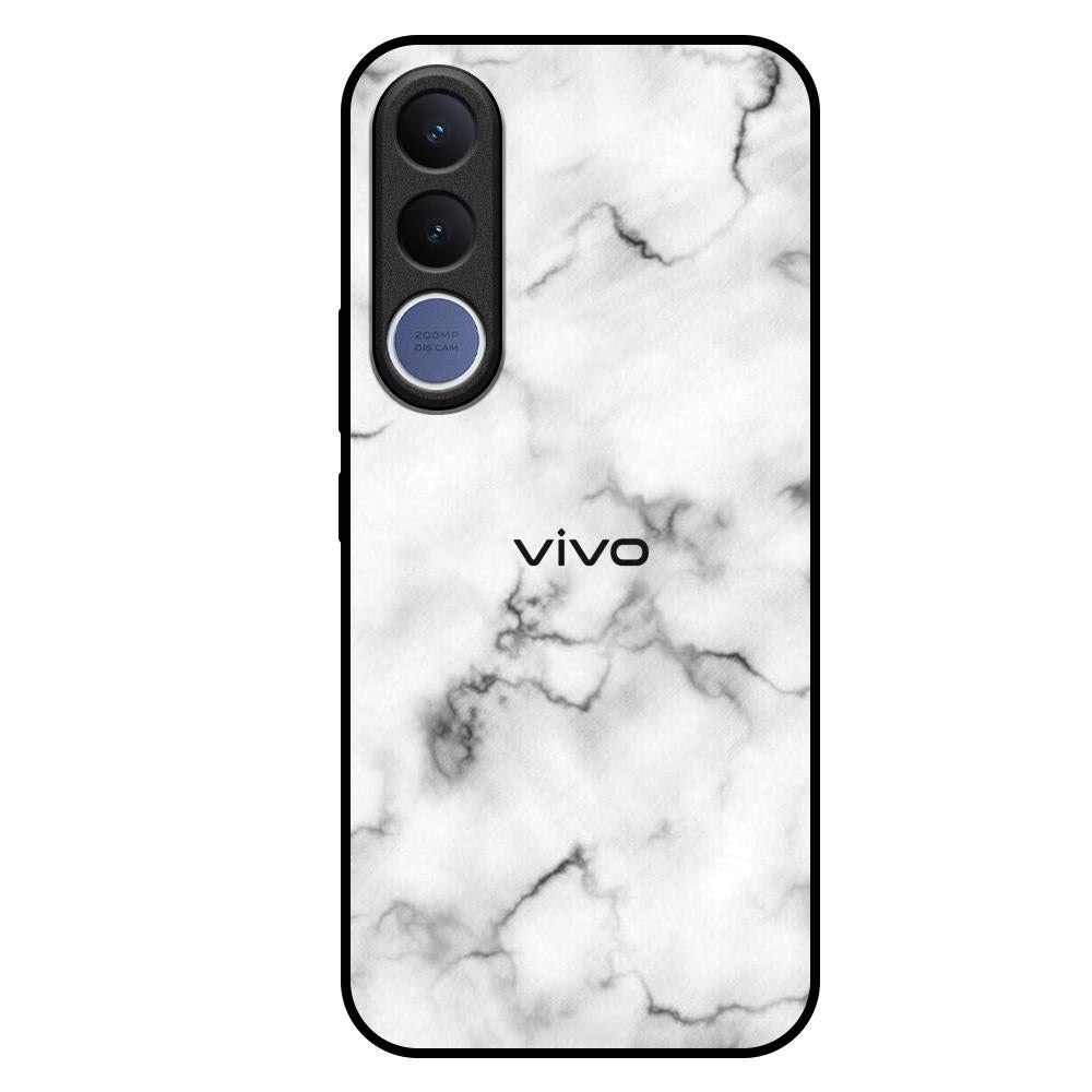 Satin White Marble Vivo V70 FE 5G Glass Back Cover Online