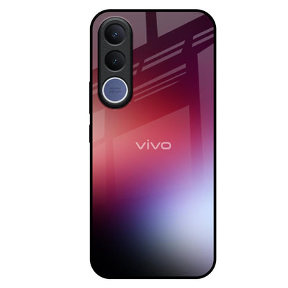 Gaussian Red Vivo V70 FE 5G Glass Back Cover Online
