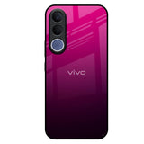 Purple Ombre Pattern Vivo V70 FE 5G Glass Back Cover Online