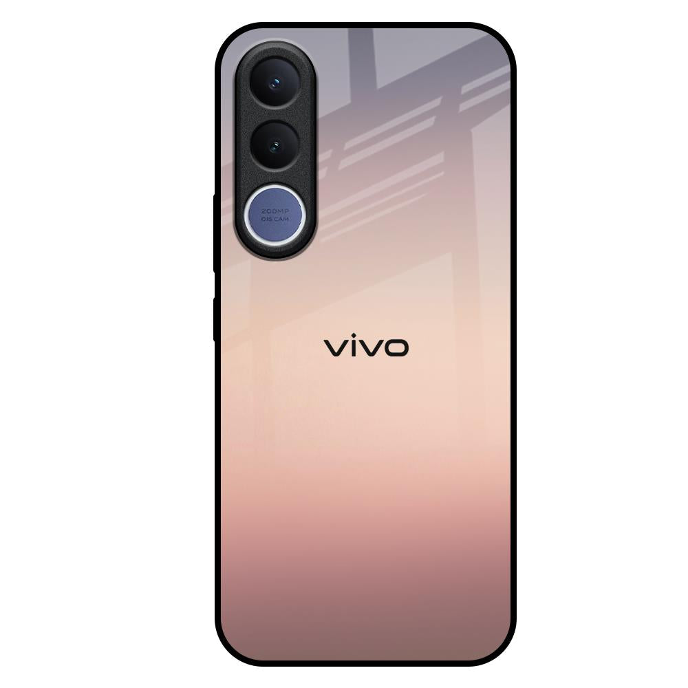 Golden Mauve Vivo V70 FE 5G Glass Back Cover Online