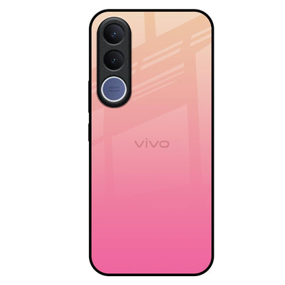 Pastel Pink Gradient Vivo V70 FE 5G Glass Back Cover Online