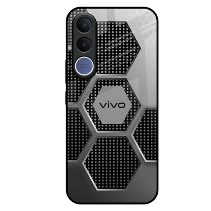 Hexagon Style Vivo V70 FE 5G Glass Back Cover Online