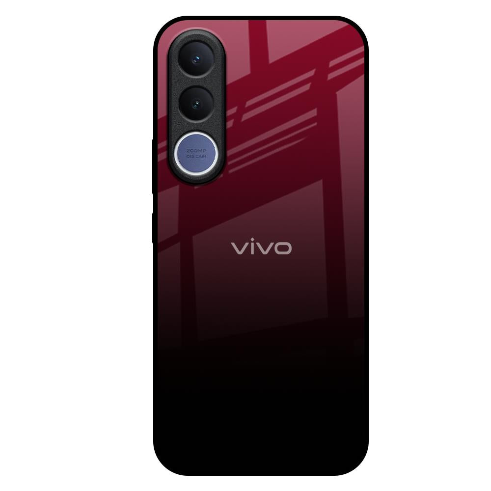 Wine Red Vivo V70 FE 5G Glass Back Cover Online