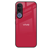 Solo Maroon Vivo V70 FE 5G Glass Back Cover Online