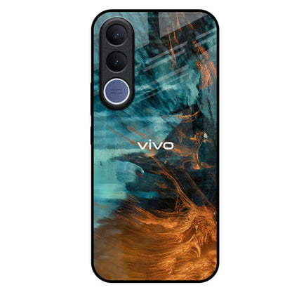 Golden Splash Vivo V70 FE 5G Glass Back Cover Online