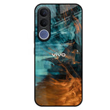 Golden Splash Vivo V70 FE 5G Glass Back Cover Online