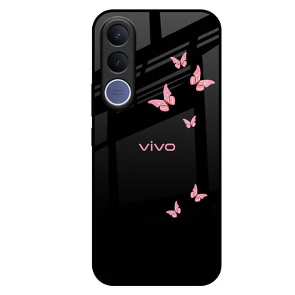 Fly Butterfly Vivo V70 FE 5G Glass Back Cover Online