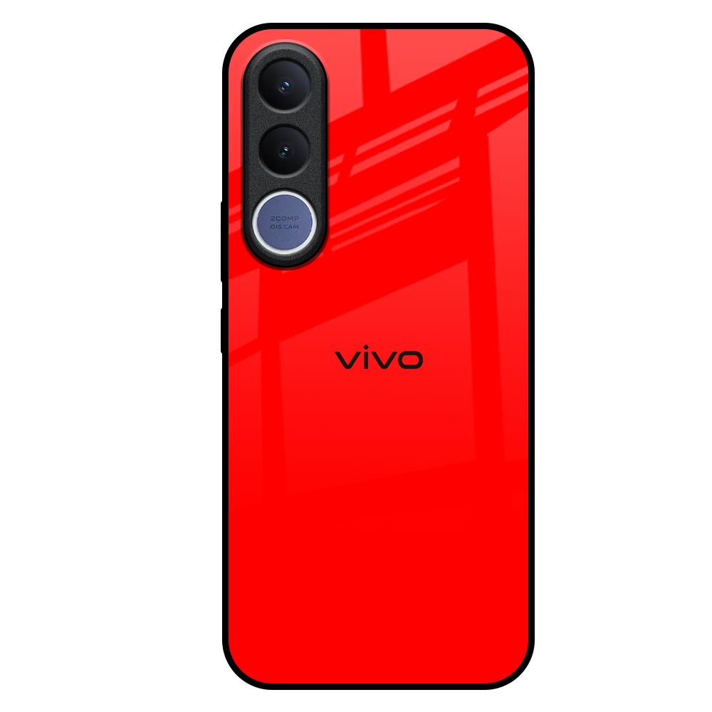 Blood Red Vivo V70 FE 5G Glass Back Cover Online