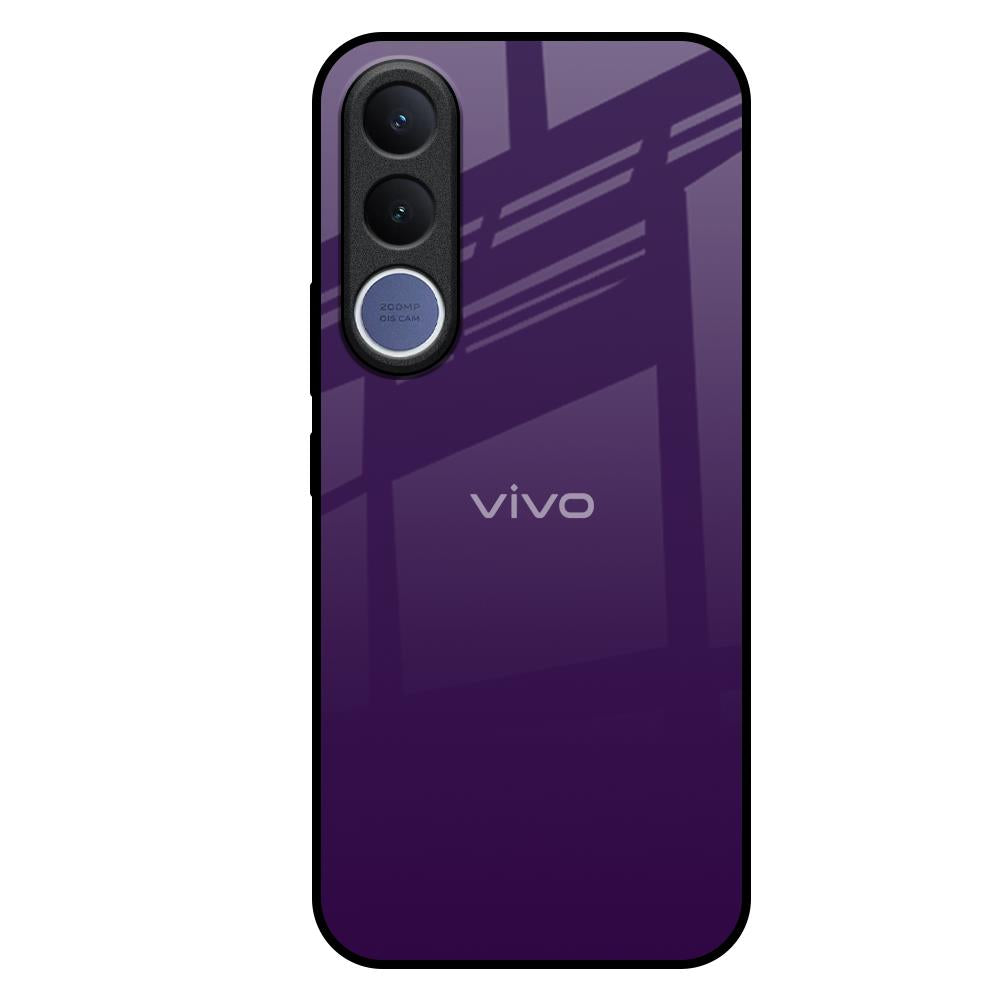 Dark Purple Vivo V70 FE 5G Glass Back Cover Online