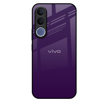 Dark Purple Vivo V70 FE 5G Glass Back Cover Online