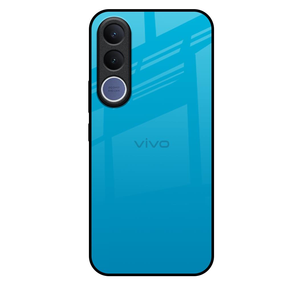 Blue Aqua Vivo V70 FE 5G Glass Back Cover Online