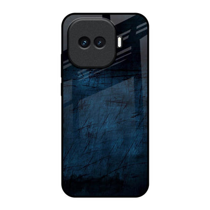 Dark Blue Grunge iQOO 15R 5G Glass Back Cover Online