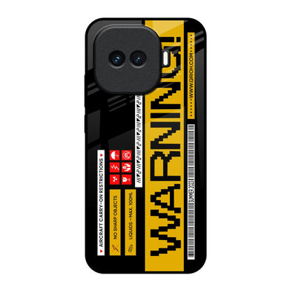Aircraft Warning iQOO 15R 5G Glass Back Cover Online
