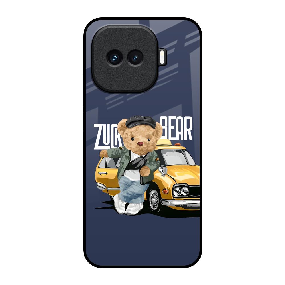 Adventurous Bear iQOO 15R 5G Glass Back Cover Online