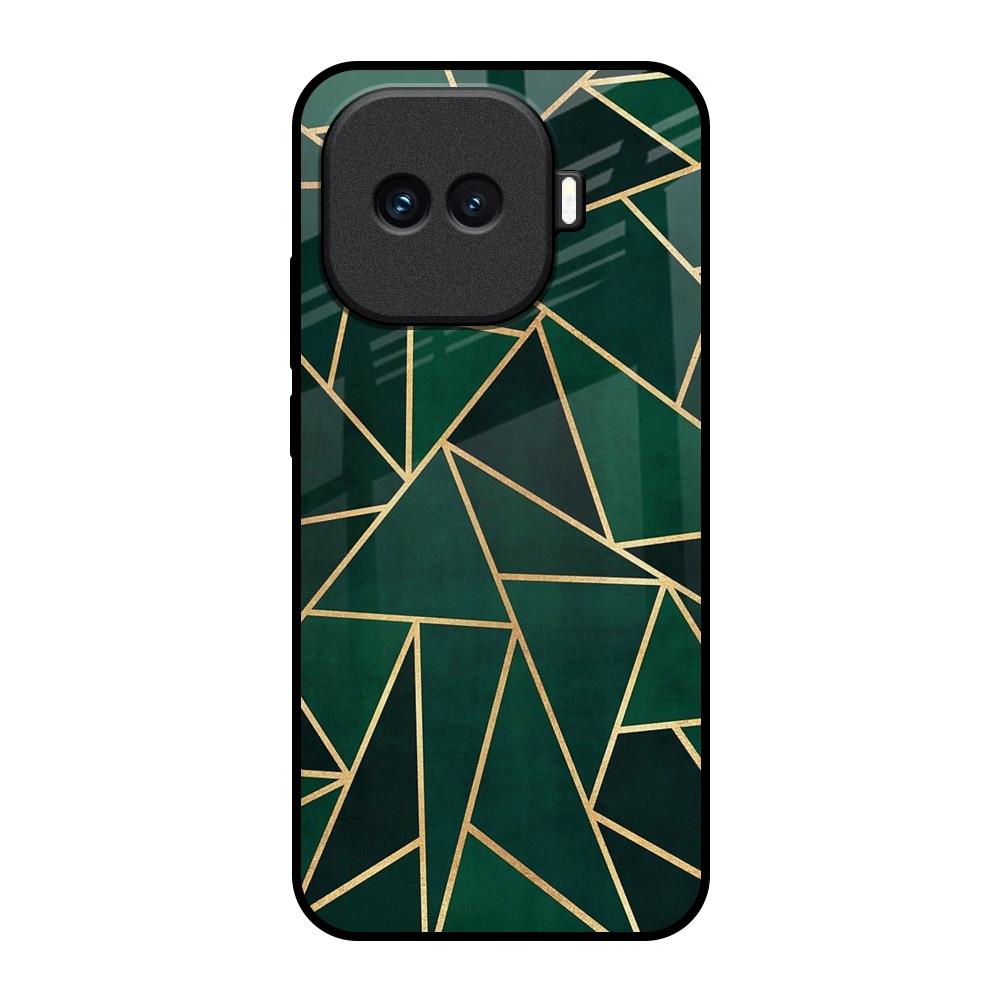 Abstract Green iQOO 15R 5G Glass Back Cover Online