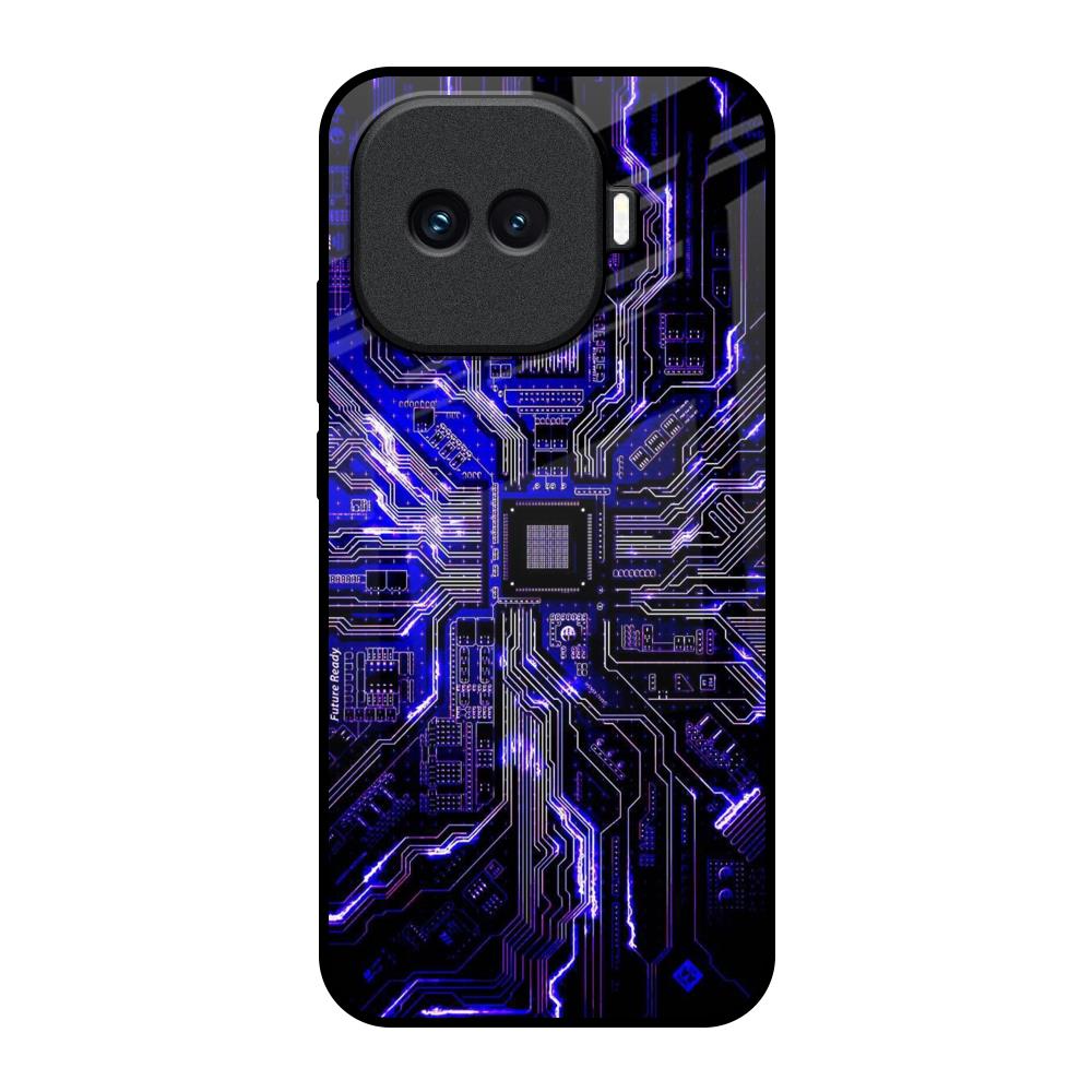 Techno Color Pattern iQOO 15R 5G Glass Back Cover Online