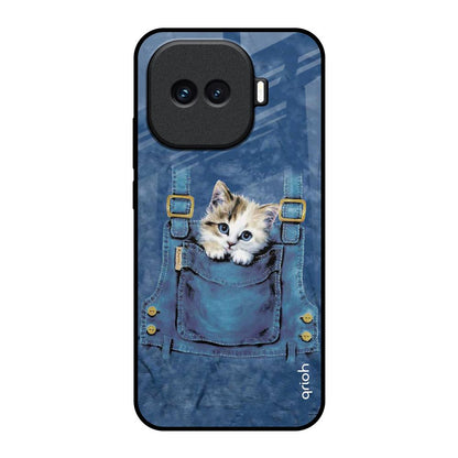 Kitty In Pocket iQOO 15R 5G Glass Back Cover Online