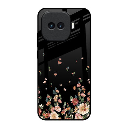 Floating Floral Print iQOO 15R 5G Glass Back Cover Online