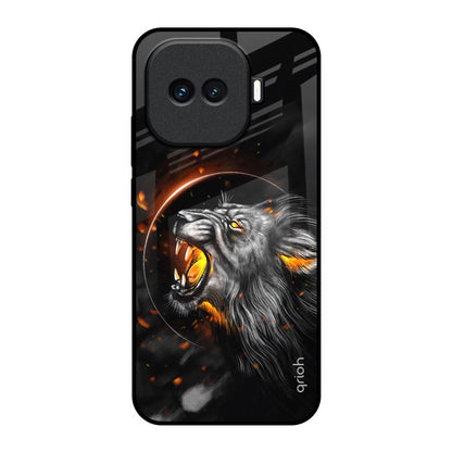 Aggressive Lion iQOO 15R 5G Glass Back Cover Online