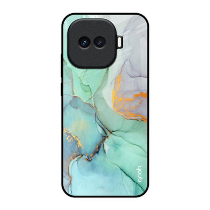 Green Marble iQOO 15R 5G Glass Back Cover Online