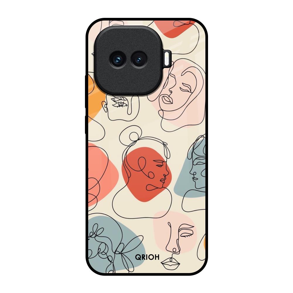 Abstract Faces iQOO 15R 5G Glass Back Cover Online