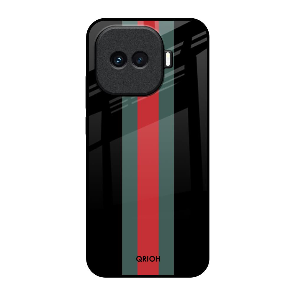 Vertical Stripes iQOO 15R 5G Glass Back Cover Online