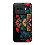 Retro Gorgeous Flower iQOO 15R 5G Glass Back Cover Online
