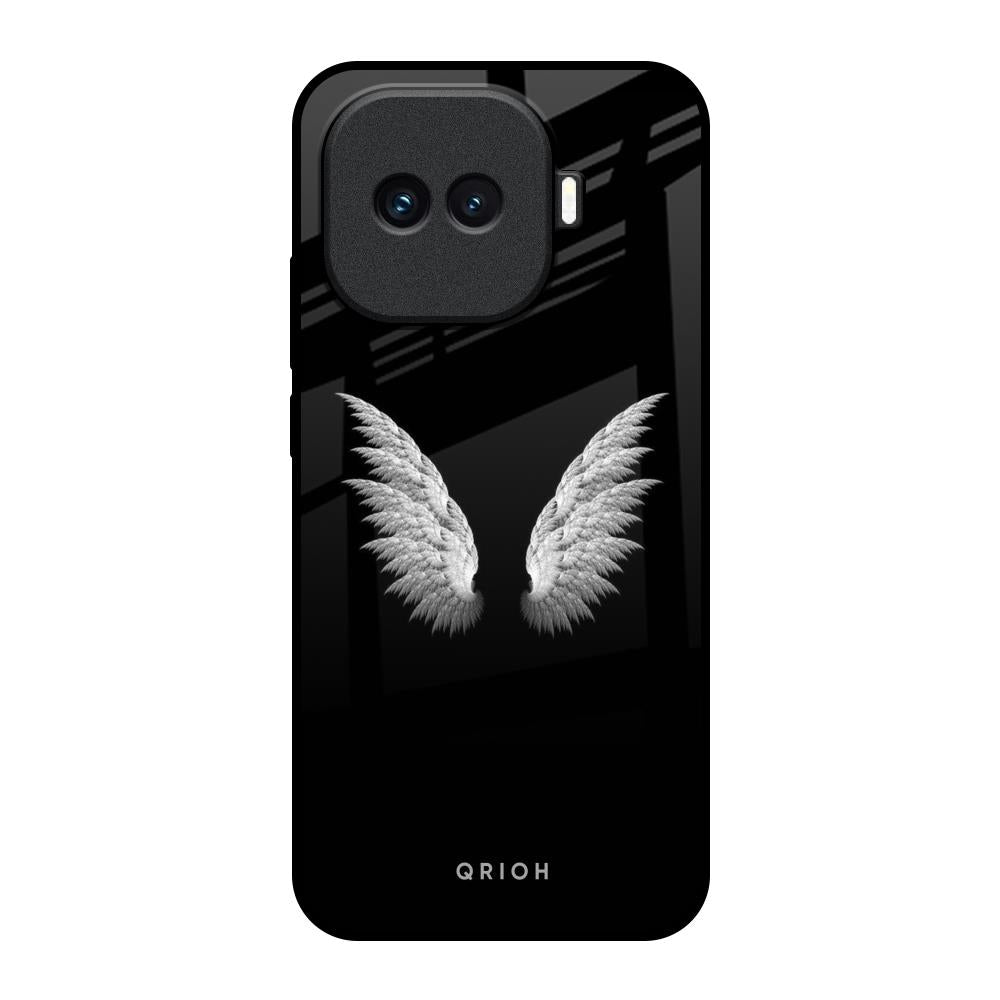 White Angel Wings iQOO 15R 5G Glass Back Cover Online
