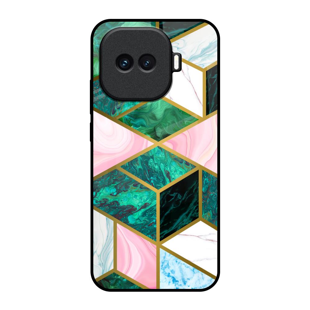 Seamless Green Marble iQOO 15R 5G Glass Back Cover Online