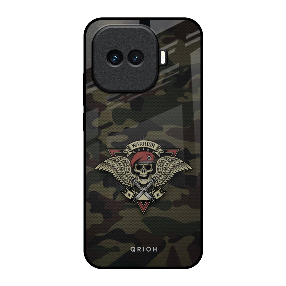 Army Warrior iQOO 15R 5G Glass Back Cover Online