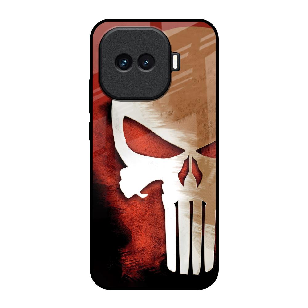 Red Skull iQOO 15R 5G Glass Back Cover Online