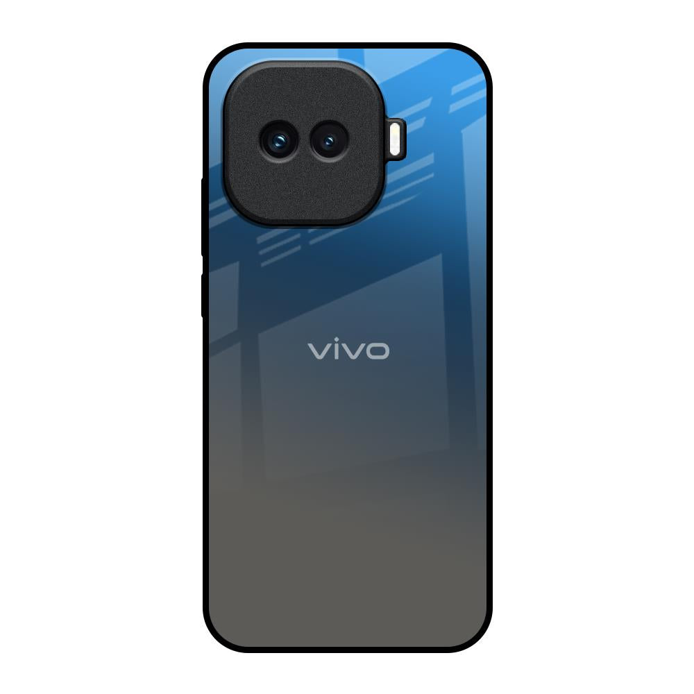 Blue Grey Ombre iQOO 15R 5G Glass Back Cover Online