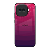 Wavy Pink Pattern iQOO 15R 5G Glass Back Cover Online