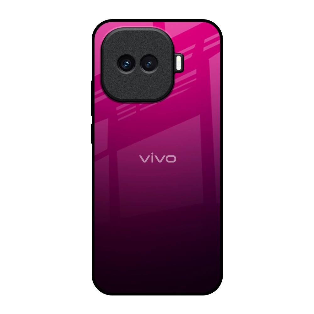 Purple Ombre Pattern iQOO 15R 5G Glass Back Cover Online