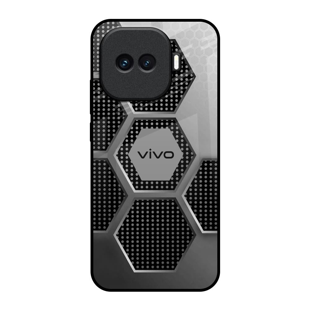 Hexagon Style iQOO 15R 5G Glass Back Cover Online