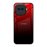 Maroon Faded iQOO 15R 5G Glass Back Cover Online