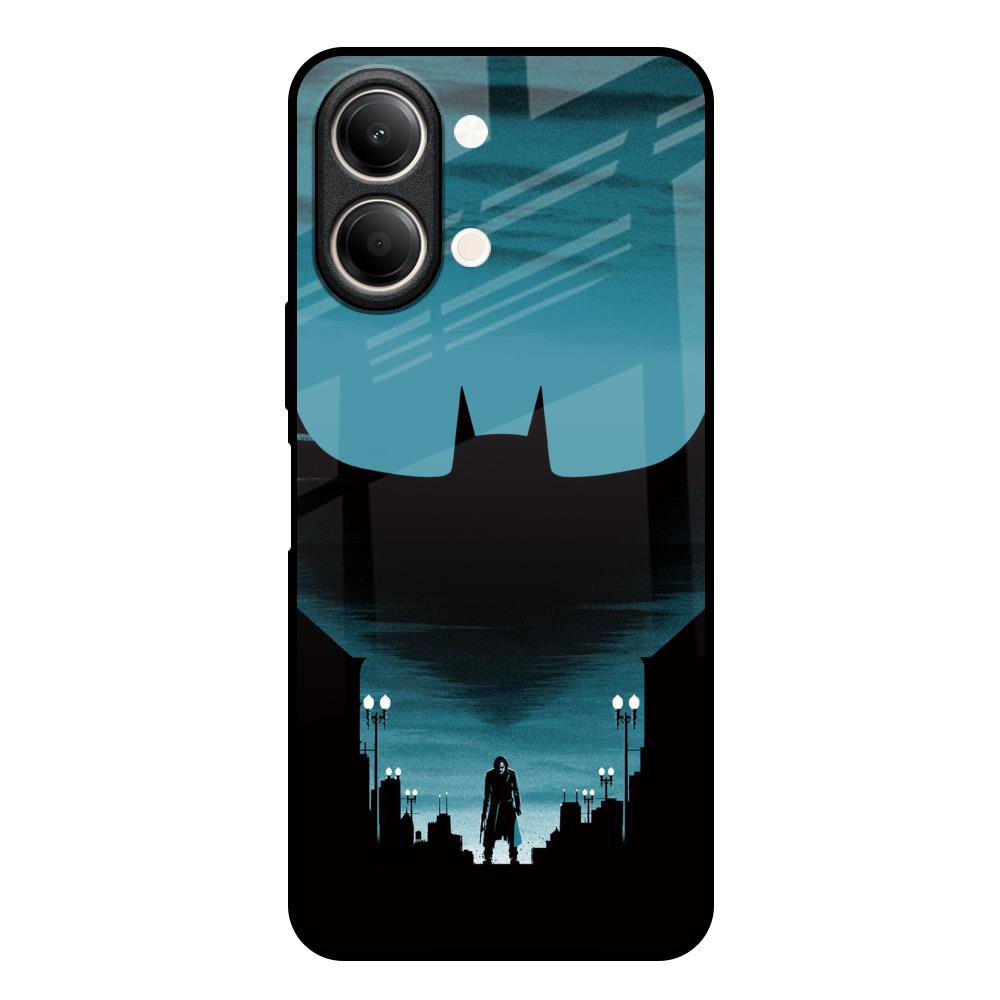 Cyan Bat Vivo Y21 5G Glass Back Cover Online