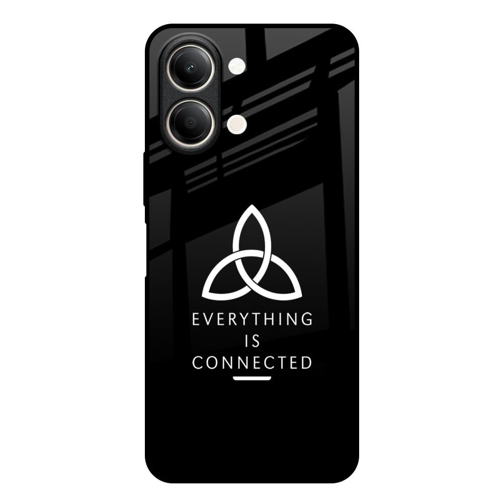Everything Is Connected Vivo Y21 5G Glass Back Cover Online