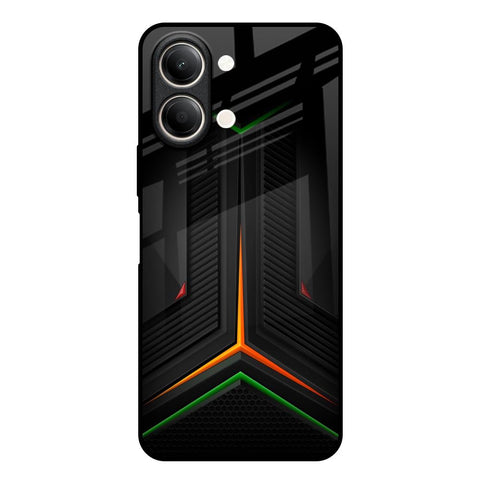 Modern Ultra Chevron Vivo Y21 5G Glass Back Cover Online