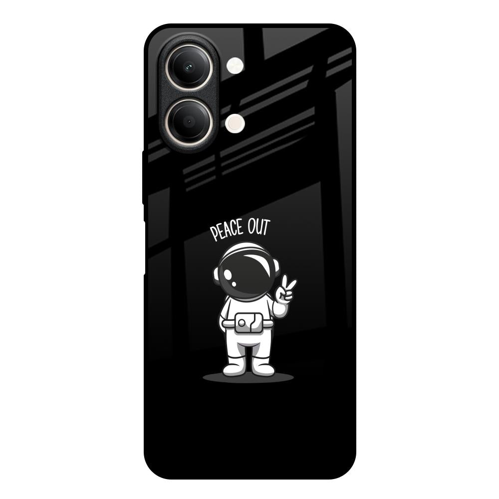 Peace Out Astro Vivo Y21 5G Glass Back Cover Online