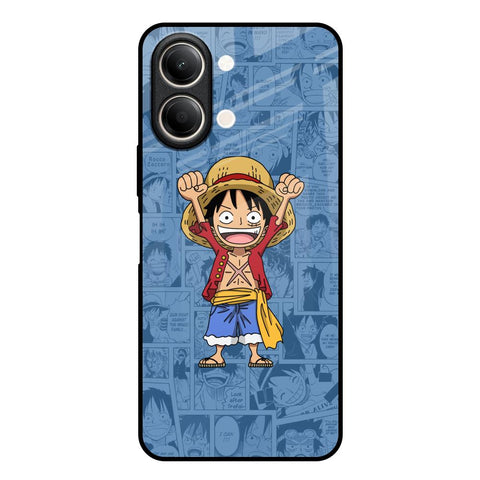 Chubby Anime Vivo Y21 5G Glass Back Cover Online