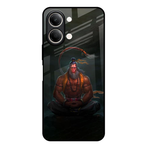 Lord Hanuman Animated Vivo Y21 5G Glass Back Cover Online