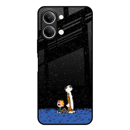 Night Sky Star Vivo Y21 5G Glass Back Cover Online