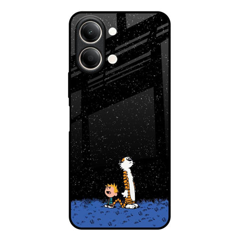 Night Sky Star Vivo Y21 5G Glass Back Cover Online