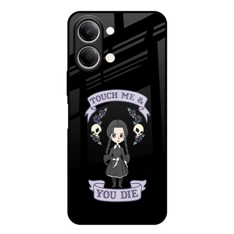Touch Me & You Die Vivo Y21 5G Glass Back Cover Online